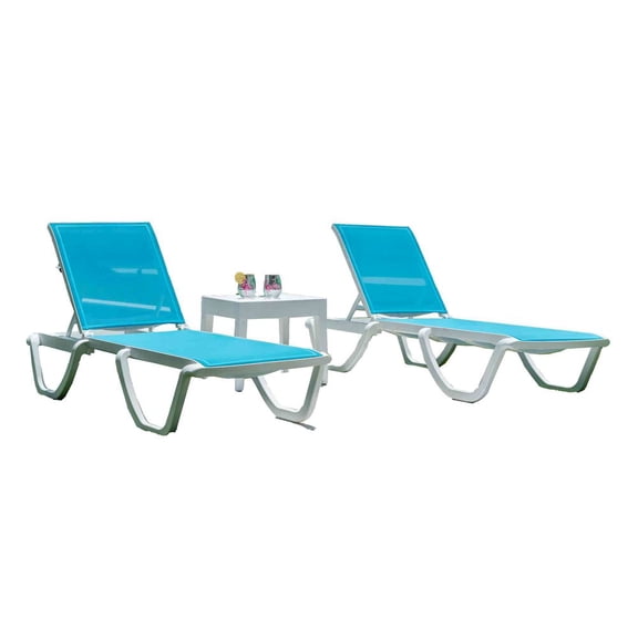 Panama Jack Outdoor Panama Jack Abaco 3-Piece Chaise Lounge Set
