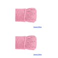 thumbnail image 1 of tredstone Color Rope Roll Twine String Cord DIY Handmade String Accessories Craft Scrapbooking Making Tool Pink 2mm x 25m 2Set, 1 of 6