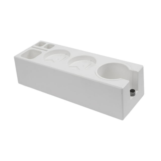 simhoa Coffee Tamping Station 51/54/58mm Base Support Sturdy Espresso Tamper Holder white