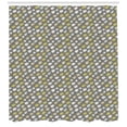 thumbnail image 3 of Ambesonne Acorn Shower Curtain, Simplistic Flat Art Flora, 69"Wx75"L, Multicolor, 3 of 3