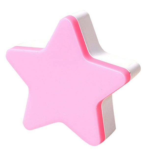 Starry Night Light, Plug-In Smart Light Controlled Sensor - Dienrx Led Bedside Lamp Creative Design, European Standard Pink Automatic Illumination