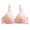 Light Pink, variant on Ladies Fashion Thin Breathable Steel Ring Bra - Sexy Sagging Design, Nylon/Spandex, for All-Day Comfort - 36-42 Sizes