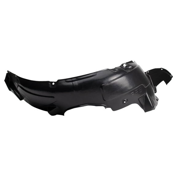 TRQ Front Left Inner Fender Liner Black Drivers Side Fits Select 2009-2012 Hyundai Elantra HY1248118
