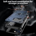 thumbnail image 2 of Case for iPhone 11,Military Grade  [Built-in Kickstand] Magnetic Ring Holder Heavy Duty TPU+PC Shockproof Drop Protection Phone Case for iPhone 11,6.1 inch (Blue), 2 of 11