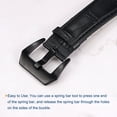 thumbnail image 5 of Uxcell Watch Stainless Steel Frosted PVD Buckle, Black for 20mm Width Watch Bands 2 Pack, 5 of 5