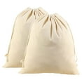 thumbnail image 1 of 2 Pack Extra Large Cotton Canvas Heavy Duty Laundry Bags Versatile Multi Use, 1 of 6
