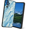 thumbnail image 1 of Compatible with Samsung Galaxy A52 5G Phone Case, Blue-Marble-s-Men-35 Case Silicone Protective for Teen Girl Boy Case for Samsung Galaxy A52 5G, 1 of 1