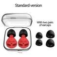 thumbnail image 1 of Motorcycle Earplugs, Wind Noise Reduction Earplugs, 24-Pack Hearing Protection, Soft Comfortable, Reusable Washable, Noise Isolation, for Motorcyclists Travel Sleep Study, 1 of 7