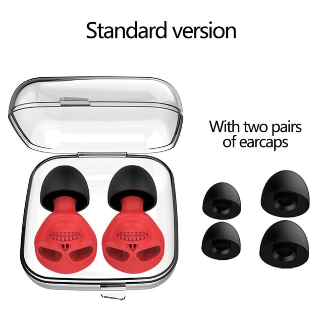 Motorcycle Earplugs, Wind Noise Reduction Earplugs, 24-Pack Hearing Protection, Soft Comfortable, Reusable Washable, Noise Isolation, for Motorcyclists Travel Sleep Study