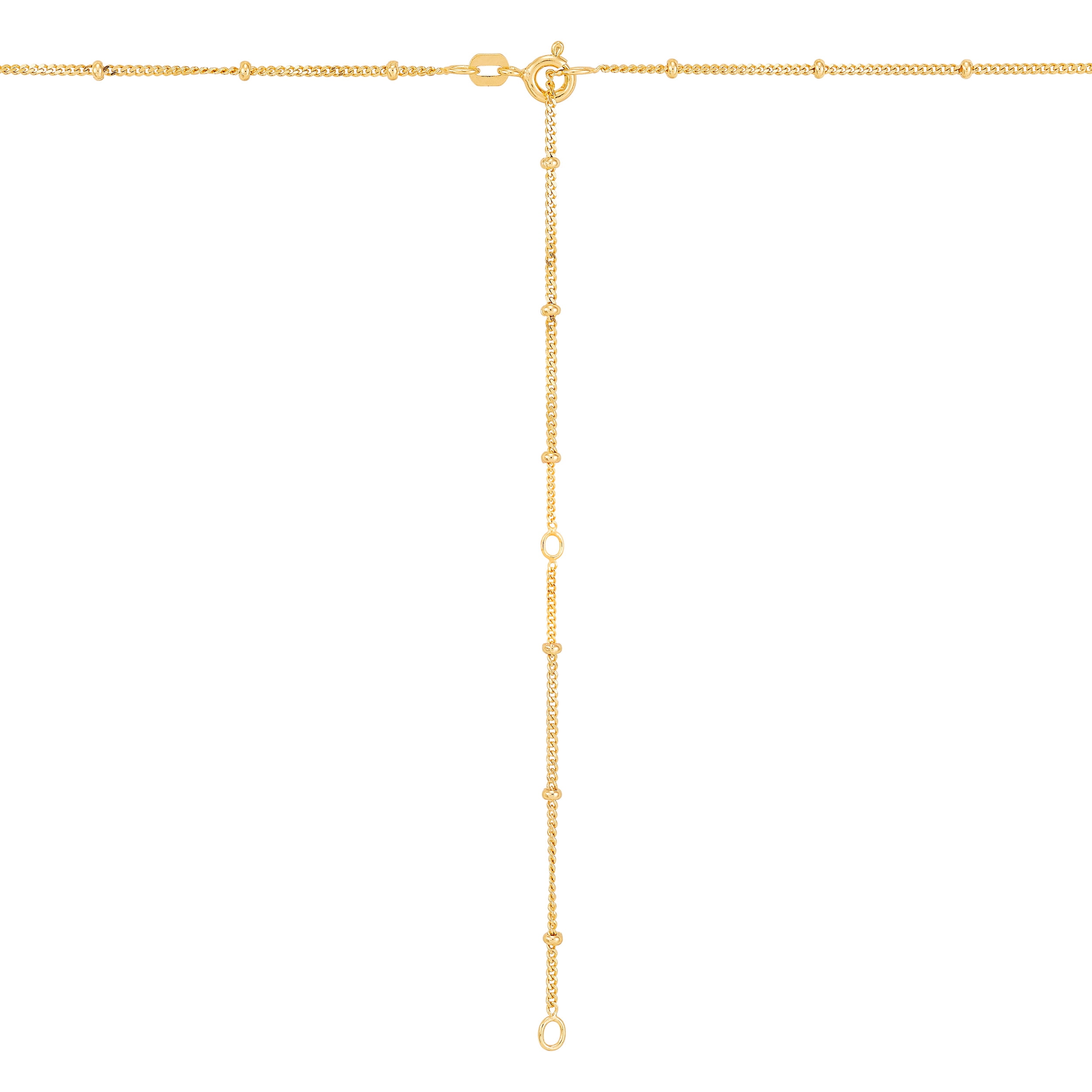 Brilliance Fine Jewelry Gemini Symbol Pendant in Sterling Silver and 14K Gold Plate,20"