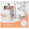 thumbnail image 5 of Organizador De Maquillaje Giratorio 360° 4 Niveles Multiusos TRANSPARENTE, 5 of 5