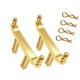 thumbnail image 5 of 2 piezas de soportes de carrocería RC 1:16, pilares de carcasa delantera y trasera, actualización de aleación de aluminio para camiones 16102Pro 16101 Oro, 5 of 8