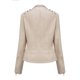 thumbnail image 3 of Chaqueta de Cuero Para Mujer Moda Casual Cómodo Soild Manga Larga Tops Outwear Odeerbi ODB184989, 3 of 7