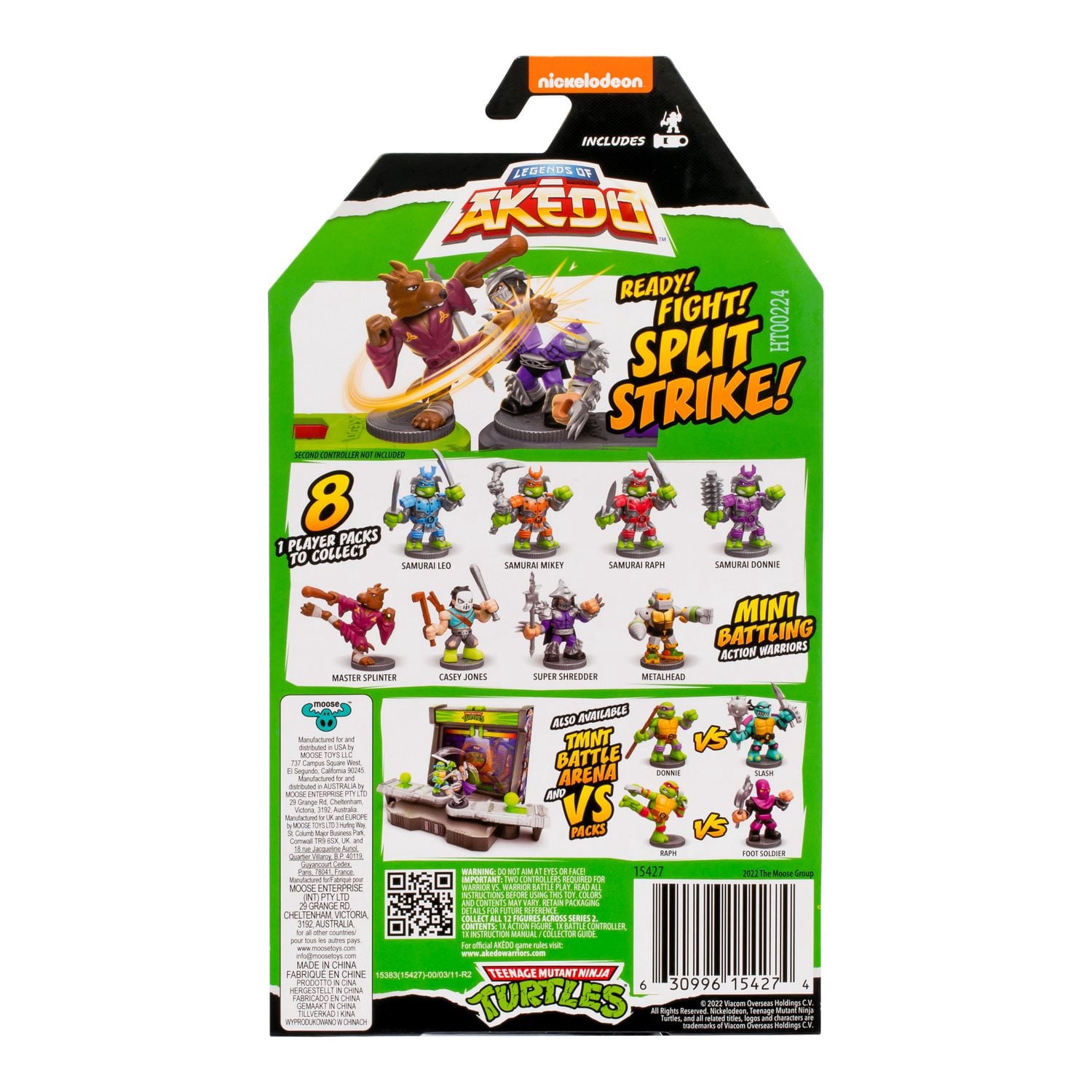 AKEDO TMNT PACK UNIQUE MASTER SPLINTER