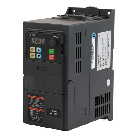 

1.5kW 7A Variable Frequency Drive Converter Inverter 220-240V Input 0-240V 1 to 3 Phase Output Vector Control