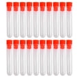thumbnail image 1 of 20pcs Tubos de Ensayo Herramienta Prueba de Laboratorio Plástico Con Tapones SM SunniMix Tubos de ensayo de plástico, 1 of 8