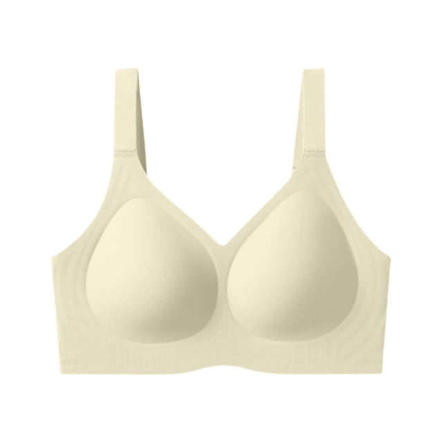 Seamless Shapewear Gel Bra for Large Bust Lift with W Cup Design Underwire Support and Comfort Underwire Bra Bra