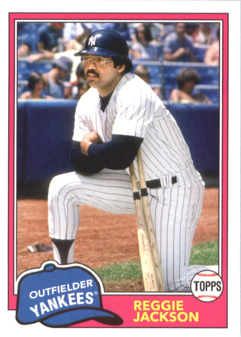 2018 Topps Archives 270 Reggie Jackson New York Yankees Baseball Card Walmart Com Walmart Com