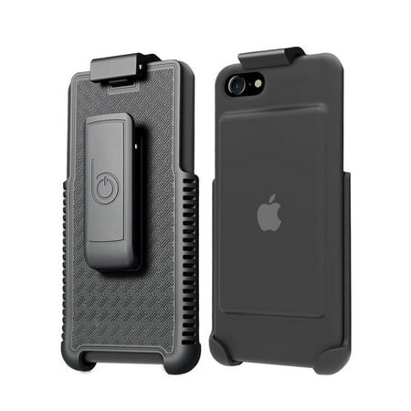 Belt Clip Holster for the Apple Smart Battery Case - iPhone 6/6S (case not included) - Features: Secure Fit, Quick Release Latch, Durable Rotating Belt Clip & Built-in (Best Battery Feature Phone)