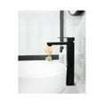 thumbnail image 3 of Elegant Kitchen & Bath FAV-1002MBK Jakob Single Hole Single Handle Bathroom Faucet, Matte Black, 3 of 10
