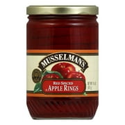 Musselman Spiced Red Apple Rings, 14.5 OZ (Pack of 12)