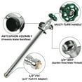 "STYDDI AntiSiphon Frost Free Sillcock, 12"" Outdoor Hydrant & Spigot