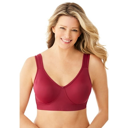 

Comfort Choice Women s Plus Size Wireless Microfiber T-Shirt Bra Bra
