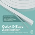thumbnail image 4 of Door Draft Stopper for Cold Air Protection – Window Insulation for Winter with Strong Adhesive – Weather Stripping Door Seal for Tight Gaps – Door Weather Stripping, Door Seal & Stoppers for Bottom, 4 of 6