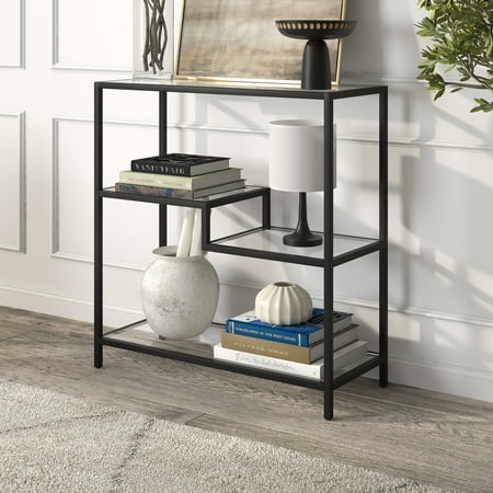 Camden&Wells - Johann 36" Tall Bookcase - Blackened Bronze