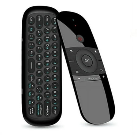 W1 Air Mouse 2.4G Wireless Keyboard Remote Control IR Remote Learning 6- Motion Sense for Smart TV Android PC