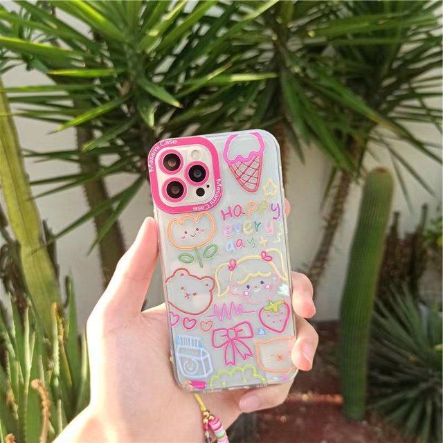 Casing Samsung Galaxy A53 A33 A13 A52 A52S A32 A72 A12 A22 Lte A50 A50S A30S A71 A51 A31 A21 A20 A30 A21S M12 M22 M32 S22 S22+ S21 S21+ Ultra Plus 4G 5G Angel Eyes ins Colorful Cartoon Graffiti Girl C
