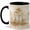 Black, variant on Misty Mountain Forest Coffee Mug, Minimal Nature Mug, Outdoor Hiking Birthday Christmas Gift, Beige Gold Pine Tree Lake Landscape Art, 11 oz White Ceramic Coffee Cup Gift for Tea