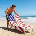 thumbnail image 2 of Vggrvlo Under 5 Beach Towel 4th of July Beach Towels Oversized Soft Double-sided Beach Towels Quick-Dry Microfiber Beach Blanket for Seaside Pool Cruise Vacation Essentials 30"x60" (L), 2 of 7