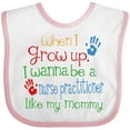 thumbnail image 3 of Inktastic Nurse Practitioner Like Mommy Boys or Girls Baby Bib, 3 of 4