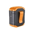 thumbnail image 2 of Ventilateur Portable, Ventilateur de Taille Suspendu Turbo Rafraîchissant, Mini Ventilateur USB Rechargeable à 5 Vitesses Réglables avec Affichage Numérique pour Sports de Plein Air, Orange, 2 of 6