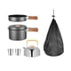 thumbnail image 2 of Juego de utensilios de cocina para acampada shamjiam sartén olla hervidor de agua Gris, 2 of 8