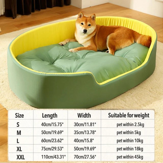 Pet Dog Bed Warm Cushion for Small Medium Large Dogs Sleeping Beds Waterproof Baskets Cats House Kennel Mat Blanket Pet Products ShopWise Round