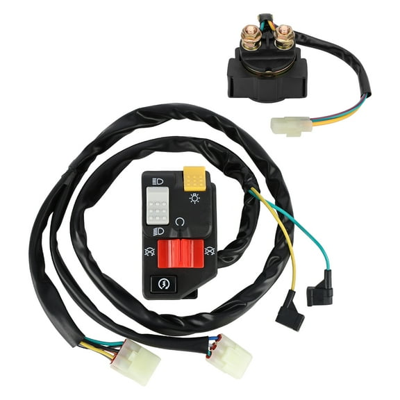M MATI Handlebar Starter Relay Switch for Honda TRX450ER 450ER 2006-2014