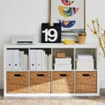 thumbnail image 3 of Better Homes & Gardens 8 Cube Storage Organizer, White Texture, 3 of 11