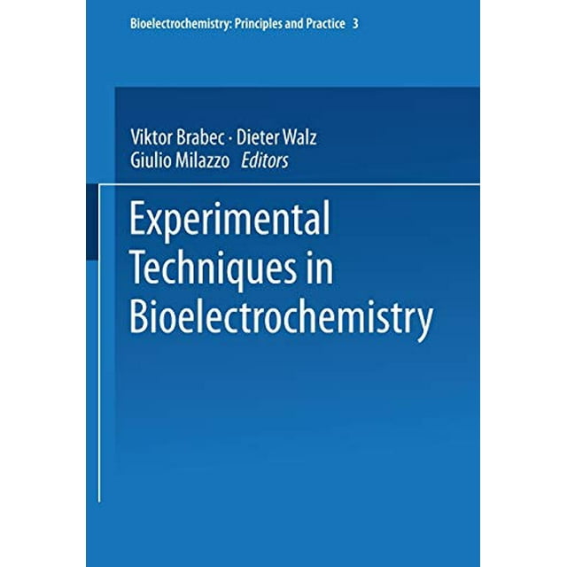 Techniques Expérimentales en Bioélectrochimie: Principes et Pratiques)