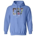 thumbnail image 1 of Sudadera con capucha Cup & Branch homenaje a Ronaldo azul Carolina 3XL, 1 of 1