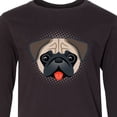 thumbnail image 4 of Inktastic Cute Pug Puppy Dog Long Sleeve Youth T-Shirt, 4 of 5