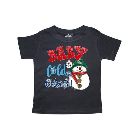 

Inktastic Baby It s Cold Outside Gift Toddler Boy or Toddler Girl T-Shirt