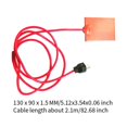 thumbnail image 2 of 110V Silicone Heating Pad Replacement 5.12inchx3.54inch Electric Heating Pad, 2 of 5