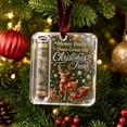 thumbnail image 6 of Christmas Cash Gift Ornament, Acrylic Christmas Money Holder for Cash, for Tree Hanging Holiday Present Giving, 6 of 7