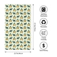 thumbnail image 2 of Fotbe Cartoon Turtles Pattern Premium Towels , (27.5x16in) Lightweight and Highly Absorbent Quick Drying Microfiber Towel, Perfect for Daily Use, 2 of 6