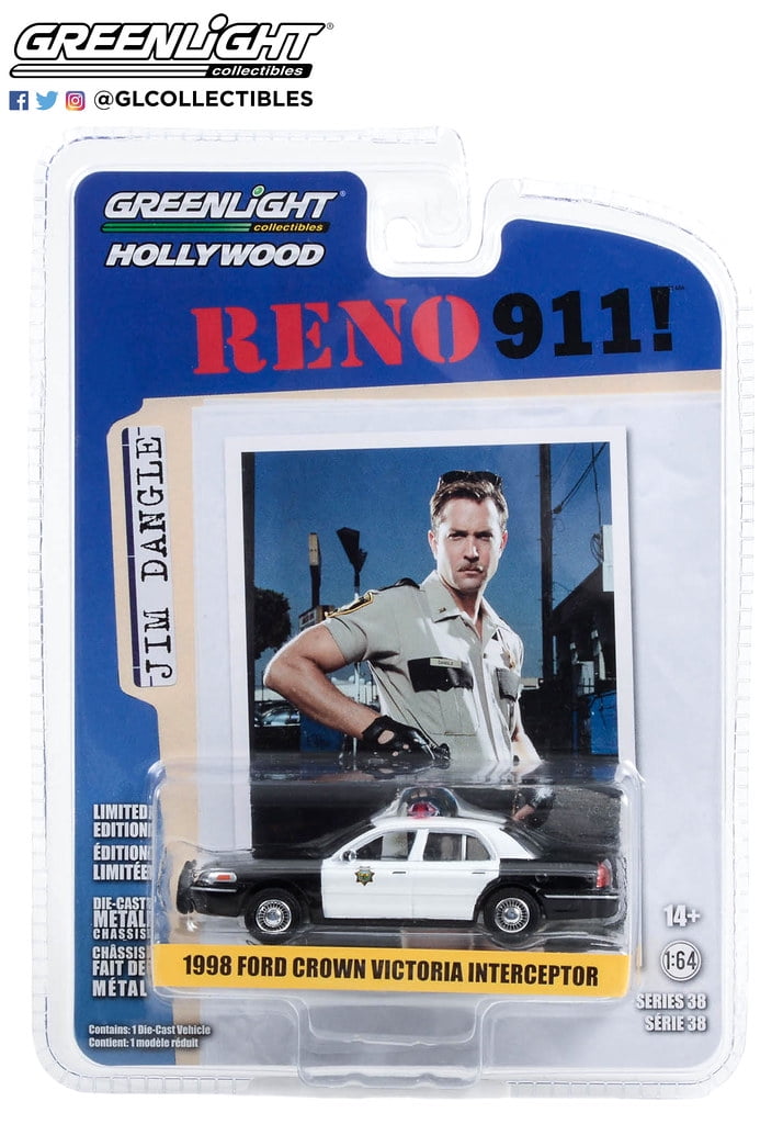 Greenlight 1:64 Hollywood Series 38 1998 Ford Crown Victoria Reno 911 ...