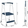 thumbnail image 6 of 2-Step Kitchen Stepper™ Adult Folding Step Stool, Kids Folding (Steel/Resin), 6 of 12