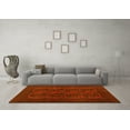 thumbnail image 3 of Ahgly Company Machine Washable Indoor Rectangle Persian Yellow Traditional Area Rugs, 4' x 6', 3 of 4