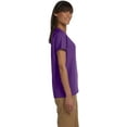 thumbnail image 2 of Gildan Ladies Ultra Cotton 6 oz T-Shirt G200L Purple XS, 2 of 3
